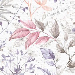 Короб стеллажный с откидной стенкой, с крышкой, 50*35*25 см, BOTANIC LILAC, шт - Valiant фото 9