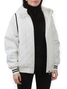 919 WHITE Куртка демисезонная женская (100 гр. синтепон) - Fashion фото 6