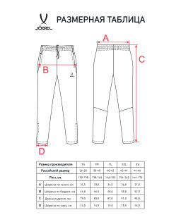 Брюки спортивные. Jogel CAMP 2 Lined Pants, черный, детский