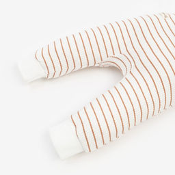 Ползунки-штанишки Крошка Я, BASIC LINE, рост 80-86 см, полоска бежевая  фото 8