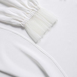 Блуза с рюшами, Мелодия сердца (белая) - Charutti фото 9