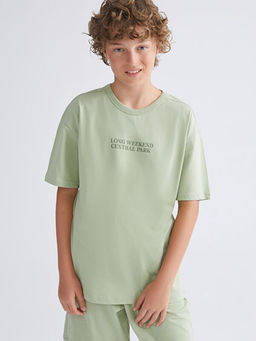 Bisiklet Yaka Erkek ?ocuk Ti??rt ve ?ort