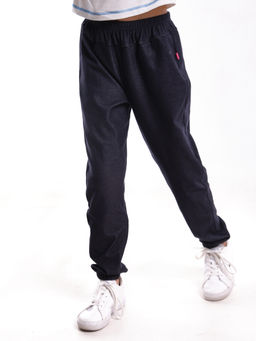 Брюки для девочки UD 7087 т.синий