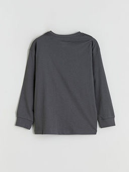 Bisiklet Yaka Erkek ?ocuk Pijama ?st