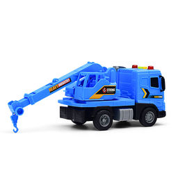Машина "Кран" 1:20 (свет, звук) в коробке