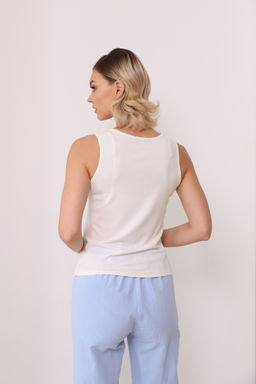 Танк топ из трикотажа - Looklikecat фото 3