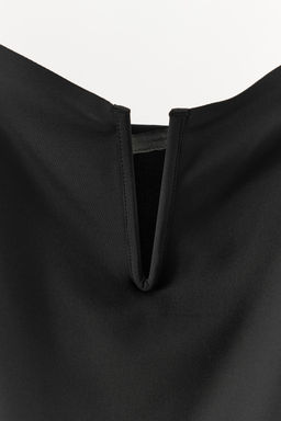 DRESS WITH METAL PIECE AND POLYAMIDE - Zara фото 5