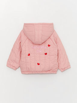 Kap??onlu Bask?l? K?z Bebek Mont - Waikiki фото 2