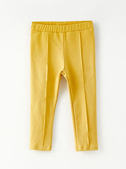 Bisiklet Yaka Uzun Kollu Nak?? Detayl? K?z Bebek Triko Kazak ve Tayt 2li Tak?m - Waikiki фото 3