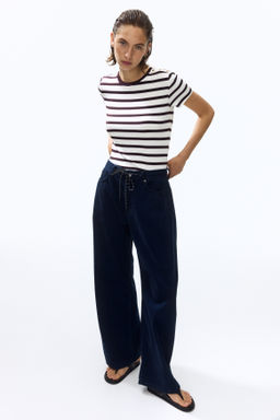 Camiseta de viscosa con botones decorativos - H&m фото 7