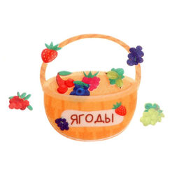 Развивающий набор из фетра Ягоды - Iq-zabiaka фото 2