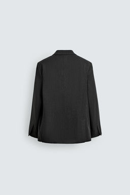 STRIPED DOUBLE-BREASTED BLAZER - Zara фото 8
