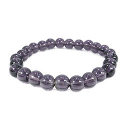 Браслет из камня Раухтопаз привлекает денежные энергии 8мм