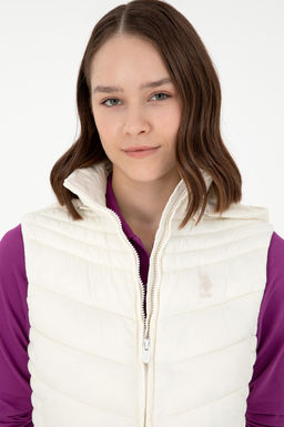 Женский кремовый жилет Неожиданная скидка в корзине - U.s. polo assn фото 2