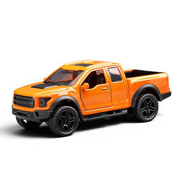 Машина "Стальной богатырь" 1:43 в коробке (цвет оранжевый)