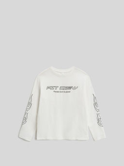 ACOOLA / Джемпер детский для мальчиков Shire белый  фото 3