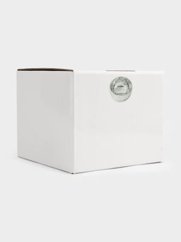 Конфетница, 15х12 см, стекло, серебристая, Кракелюр, Craquelure - Anna lafarg фото 6