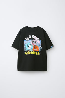 CAMISETA ESTAMPADA GUMBALL CARTOON NETWORK / Negro