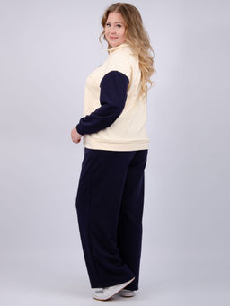 Костюм "Колористика 2" синий, футер петля (М)