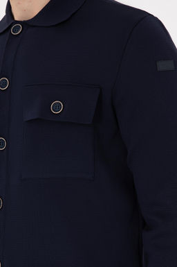 Мужской темно-синий трикотажный кардиган Неожиданная скидка в корзине - U.s. polo assn фото 7