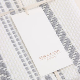 Наволочка декоративная с вышивкой SL Home, 4545 см, хлопок 100%, серая - Sima-land home фото 6