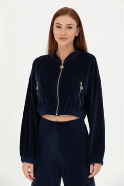 Женский темно-синий свитшот - U.s. polo assn фото 10