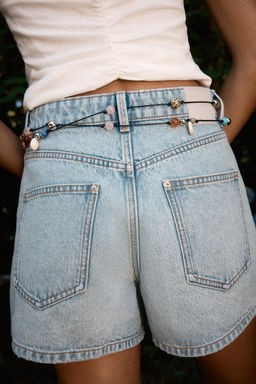 Z1975 MID-WAIST MOM FIT SHORTS - Zara фото 11
