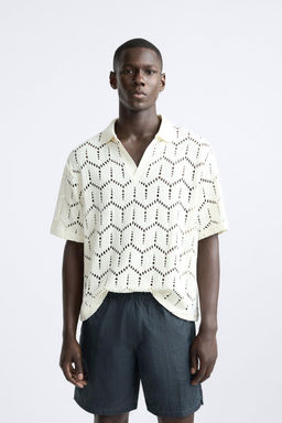 BURUSUK EFEKTLI UZUN DENIZ SORTU - Zara фото 15