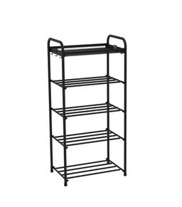 Подставка для обуви Альфа 15 (Черный)(5-ти полочная,40см) - Зми фото 2