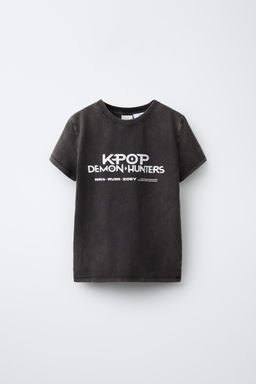 KPOP DEMON HUNTERS NETFLIX  PRINTED T-SHIRT - Zara фото 5