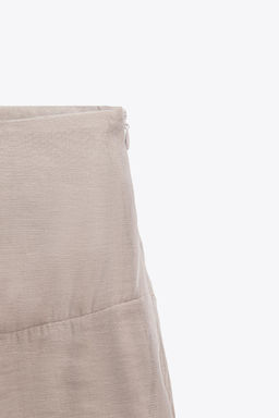 DOUBLE LAYER MIDI SKIRT - Zara фото 9