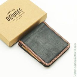 Мужское кожаное портмоне Dierhoff Д 8111-214