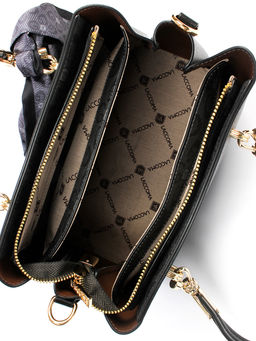 LACCOMA сумка AC218-лагуна темно-серый эко кожа