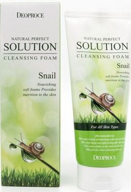 0% ОРГ.СБОР -170гр DEOPROCE Пенка для умывания с муцином улитки  фото 2