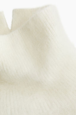 Jersey de cuello alto en mezcla de mohair - H&m фото 4