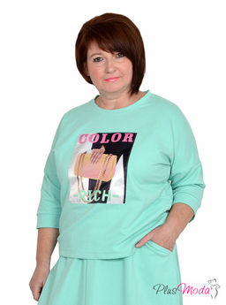 Туника Модель №885 размеры 44-84 - Plusmoda фото 10