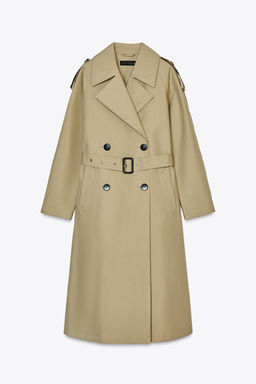 TRENCH COAT WITH BELT - Zara фото 8