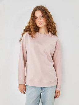 Bisiklet Yaka Kad?n Sweatshirt