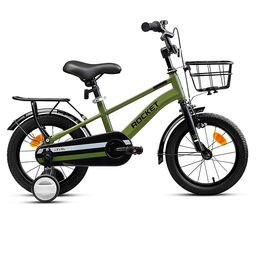 Велосипед 14" Rocket Level, цвет хаки