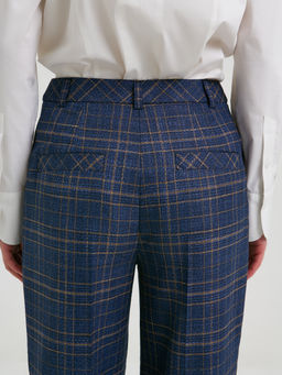 Брюки в клетку - Stilla фото 6