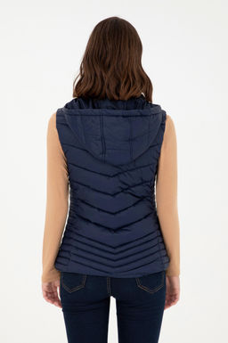 Женский темно-синий жилет - U.s. polo assn фото 5