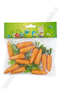 Пасхальный декор Морковка 5 см (12 шт) SF-7199, №2 - Больше подарков фото 2