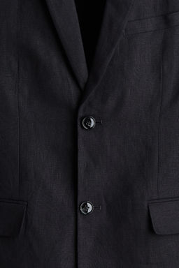 Americana de lino Slim Fit - H&m фото 7