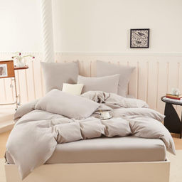 КПБ Candies Бархат Сатин с простыней на резинке по кругу CANBSR03 1.5 спальный