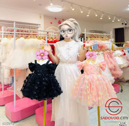 Платье для девочки пышное