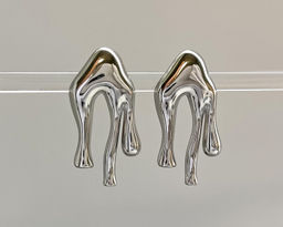 Серьги из стали