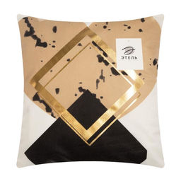 Наволочка декоративная Этель Heart 40 х 40 см, велюр  фото 5