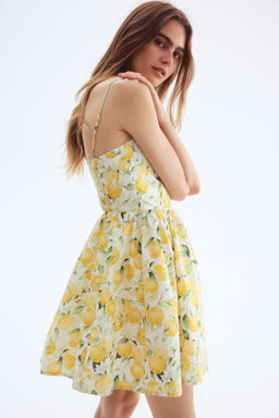 Vestido de algod?n con vuelo - H&m фото 8