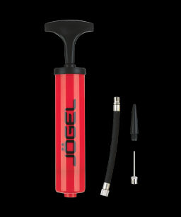 Насос JOGEL JA-102 ND, 20 см, гибкий шланг, игла, насадка для фитбола