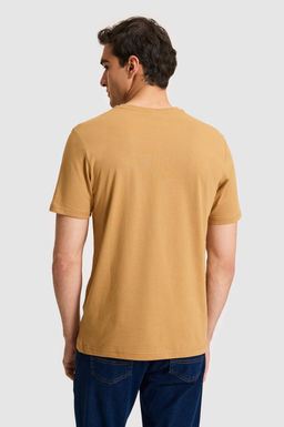 Erkek Regular Fit V Yaka Coconut Basic Ti__rt